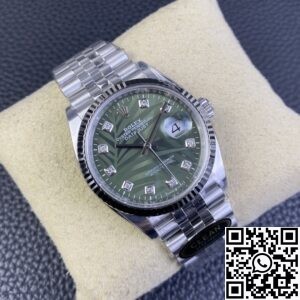 Clean Factory Replica Rolex Datejust M126234-0055 Green Dial