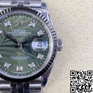 Clean Factory Replica Rolex Datejust M126234-0055 Green Dial