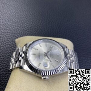 Clean Factory Replica Rolex Datejust M126334-0004 Silver Dial