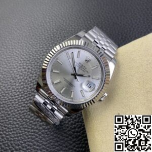 Clean Factory Replica Rolex Datejust M126334-0004 Silver Dial