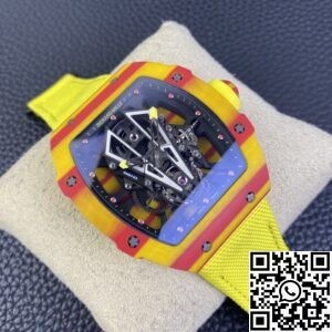 BBR Factory Replica Richard Mille RM27-03 Tourbillon Yellow Strap
