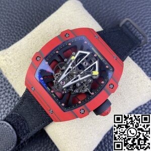 BBR Factory Replica Richard Mille RM27-03 Tourbillon Red Carbon Fiber