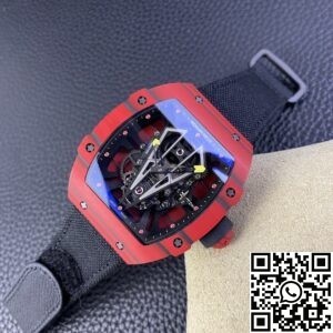 BBR Factory Replica Richard Mille RM27-03 Tourbillon Red Carbon Fiber