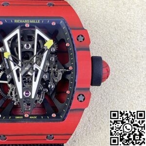 BBR Factory Replica Richard Mille RM27-03 Tourbillon Red Carbon Fiber