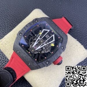BBR Factory Replica Richard Mille RM27-03 Tourbillon Black Carbon Fiber