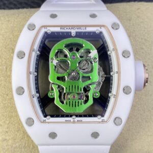 YS Factory Replica Richard Mille RM52-01 Tourbillon White Ceramic Case