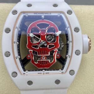 YS Factory Replica Richard Mille RM52-01 Tourbillon White Ceramic Case