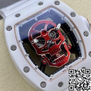 YS Factory Replica Richard Mille RM52-01 Tourbillon White Ceramic Case