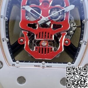 YS Factory Replica Richard Mille RM52-01 Tourbillon White Ceramic Case