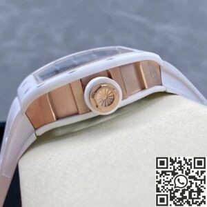 YS Factory Replica Richard Mille RM52-01 Tourbillon White Ceramic Case