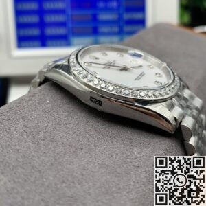 EW Factory Replica Rolex Datejust M126334-0020 Diamond Bezel