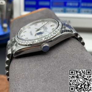 EW Factory Replica Rolex Datejust M126334-0020 Diamond Bezel