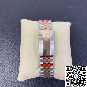 EW Factory Replica Rolex Datejust M126331-0014 White Mother-of-Pearl Diamonds