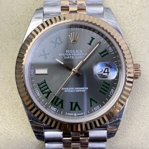 EW Factory Replica Rolex Datejust M126331-0016 Rose Gold