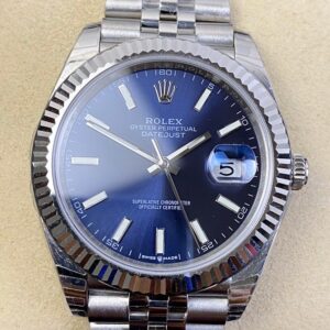 EW Factory Replica Rolex Datejust M126334-0002 Blue Dial