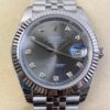 EW Factory Replica Rolex Datejust M126334-0006 Gray Dial