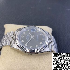 EW Factory Replica Rolex Datejust M126334-0006 Gray Dial