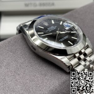 EW Factory Replica Rolex Datejust M126300-0012 Black Dial 41mm