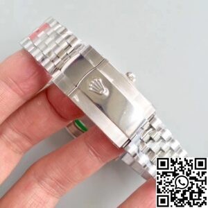 EW Factory Replica Rolex Datejust M126334 Silver Dial 41mm