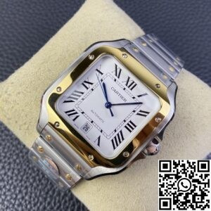 BV Factory Replica Watches Cartier De Santos W2SA0006