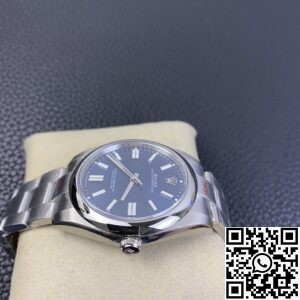 EW Factory Replica Rolex Oyster Perpetual M124300-0003 Blue Dial Watches
