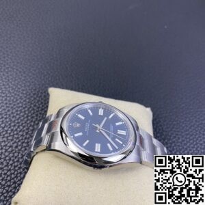 EW Factory Replica Rolex Oyster Perpetual M124300-0003 Blue Dial Watches