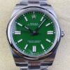 EW Factory Replica Rolex Oyster Perpetual M124300-0005 Green Dial Size 41mm Series