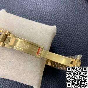 EW Factory Replica Rolex Day Date M228238-0004 Black Dial