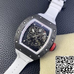 KV Factory Replica Richard Mille RM055 V5 Carbon Fiber Watch Case Series