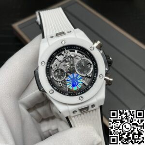 BBF Factory Fake Hublot Big Bang Unico 421.CI.1170.RX White Ceramic Series