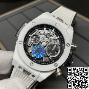 BBF Factory Fake Hublot Big Bang Unico 421.CI.1170.RX White Ceramic Series