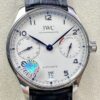 ZF Factory Replica IWC Portugieser IW500705 Black Leather Strap