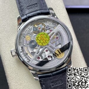 ZF Factory Replica IWC Portugieser IW500705 Black Leather Strap