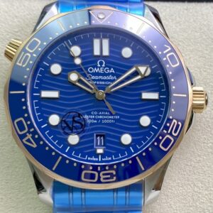VS Factory Replica Omega Seamaster Diver 300M 210.20.42.20.03.002 Rose Gold Series