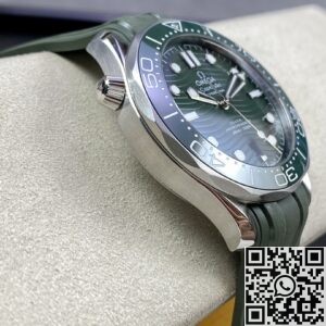 VS Factory Replica Omega Seamaster Diver 300M 210.32.42.20.10.001 Green Rubber Strap Series
