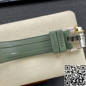 VS Factory Replica Omega Seamaster Diver 300M 210.32.42.20.10.001 Green Rubber Strap Series
