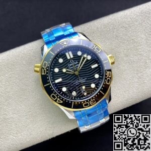 VS Factory Replica Omega Seamaster Diver 300M 210.20.42.20.01.002 Black Dial Watches