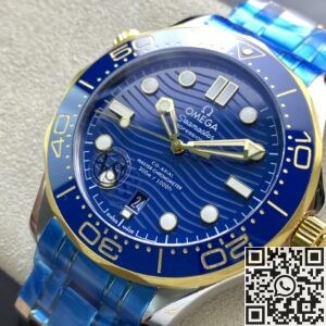 VS Factory Replica Omega Seamaster Diver 300M 210.20.42.20.03.001 Blue Dial Series