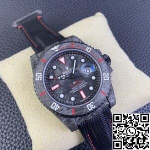VS factory Custom Rolex Submariner Colored Carbon Fiber Case Red