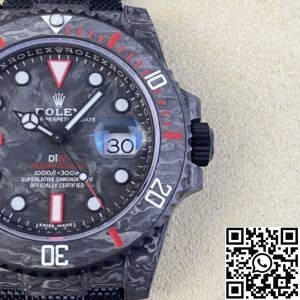 VS factory Custom Rolex Submariner Colored Carbon Fiber Case Red
