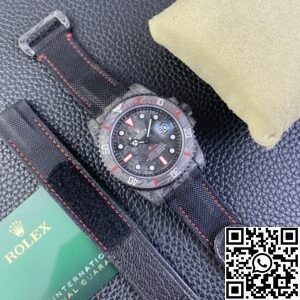 VS factory Custom Rolex Submariner Colored Carbon Fiber Case Red