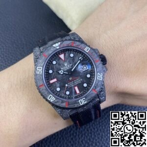 VS factory Custom Rolex Submariner Colored Carbon Fiber Case Red