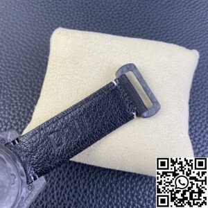 VS factory Custom Rolex Submariner Carbon Fiber Case White Replica Watches