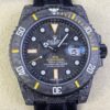 VS Factory Custom Rolex Submariner Carbon Fiber Case Yellow