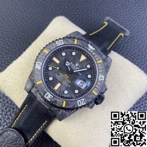 VS Factory Custom Rolex Submariner Carbon Fiber Case Yellow