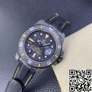 VS Factory Custom Rolex Submariner Carbon Fiber Case Yellow