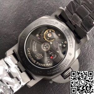 VS Factory Replica Watches Panerai Luminor GMT PAM438 Black Ceramic