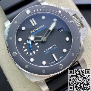 VS Factory Replica Watches Panerai Submersible PAM00683 Black Dial