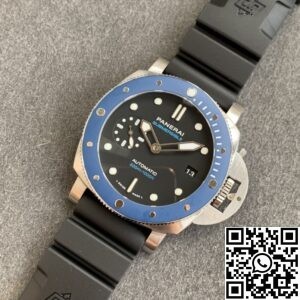 VS Factory Replica Watches Panerai Submersible PAM01209 Black Dial