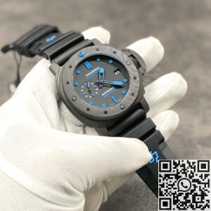 VS Factory Replica Watches Panerai Submersible PAM01616 Black Dial 47MM